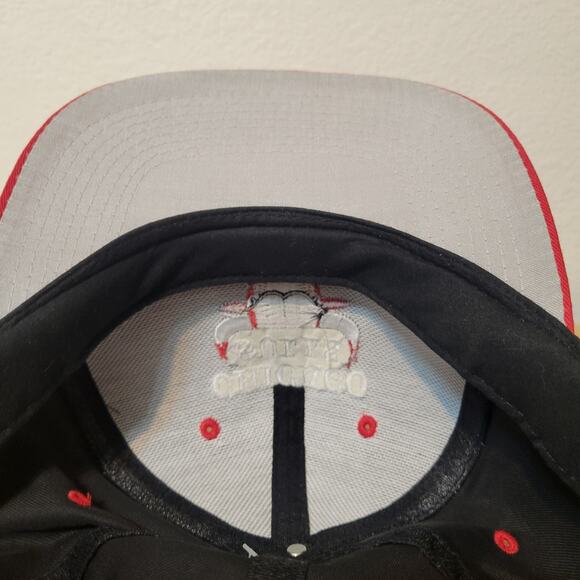 Vintage 90’s Chicago Bulls SnapBack Hat Logo 7 NBA Retro Embroidered Fast Ship - Picture 4 of 13